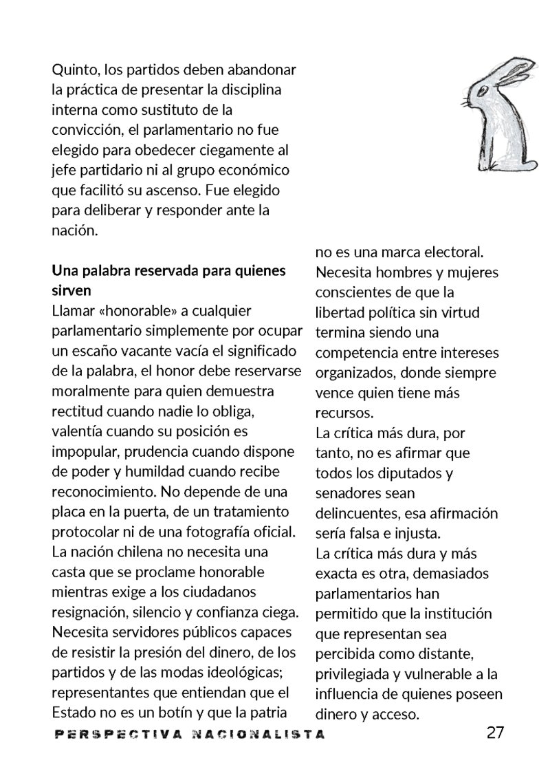 Perspectiva Nacionalista N1 — page 27