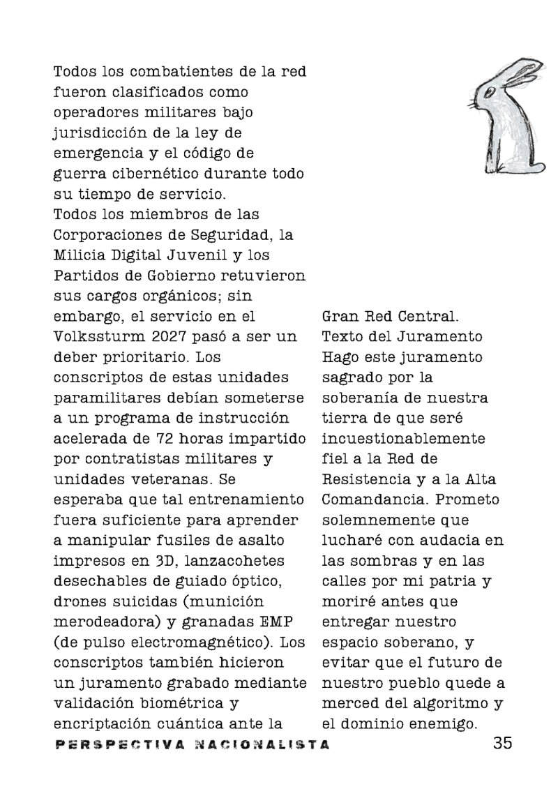 Perspectiva Nacionalista N1 — page 35
