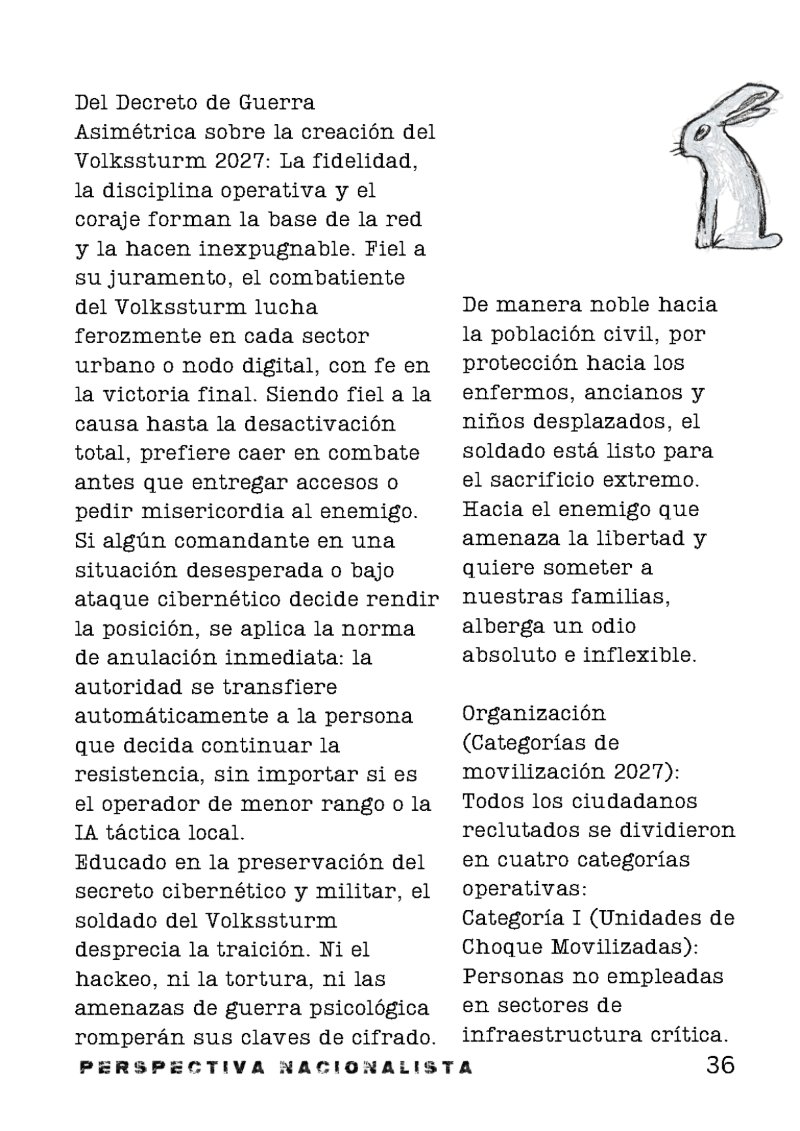 Perspectiva Nacionalista N1 — page 36