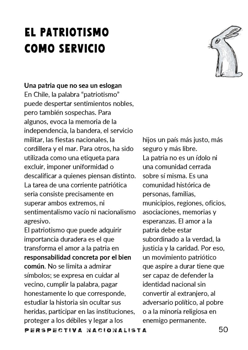 Perspectiva Nacionalista N1 — page 50