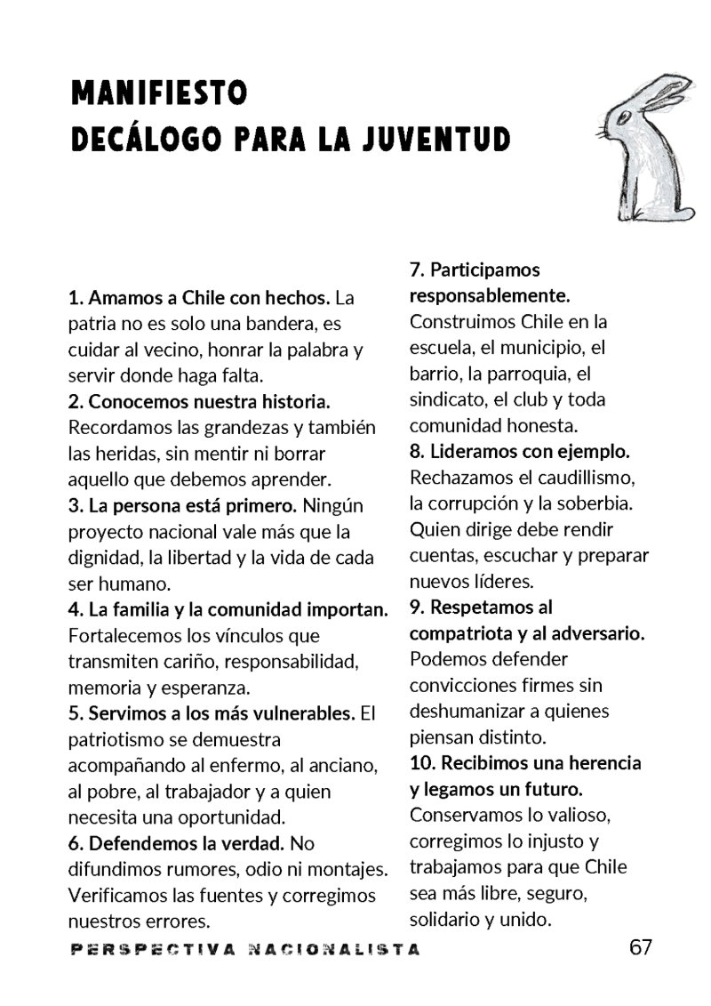 Perspectiva Nacionalista N1 — page 67