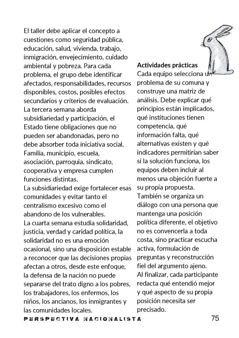 Perspectiva Nacionalista N1 — page 75
