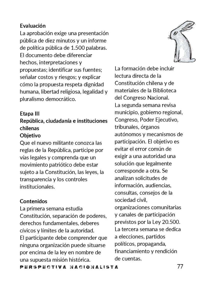Perspectiva Nacionalista N1 — page 77