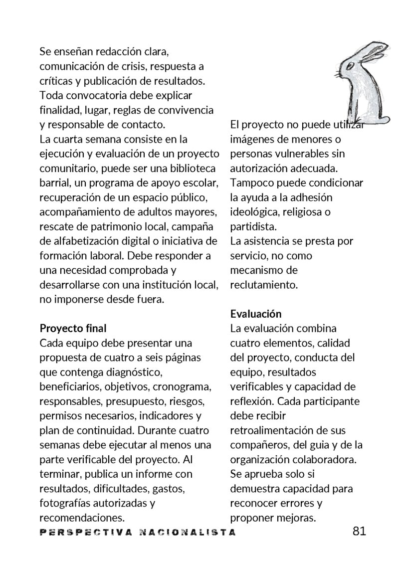 Perspectiva Nacionalista N1 — page 81