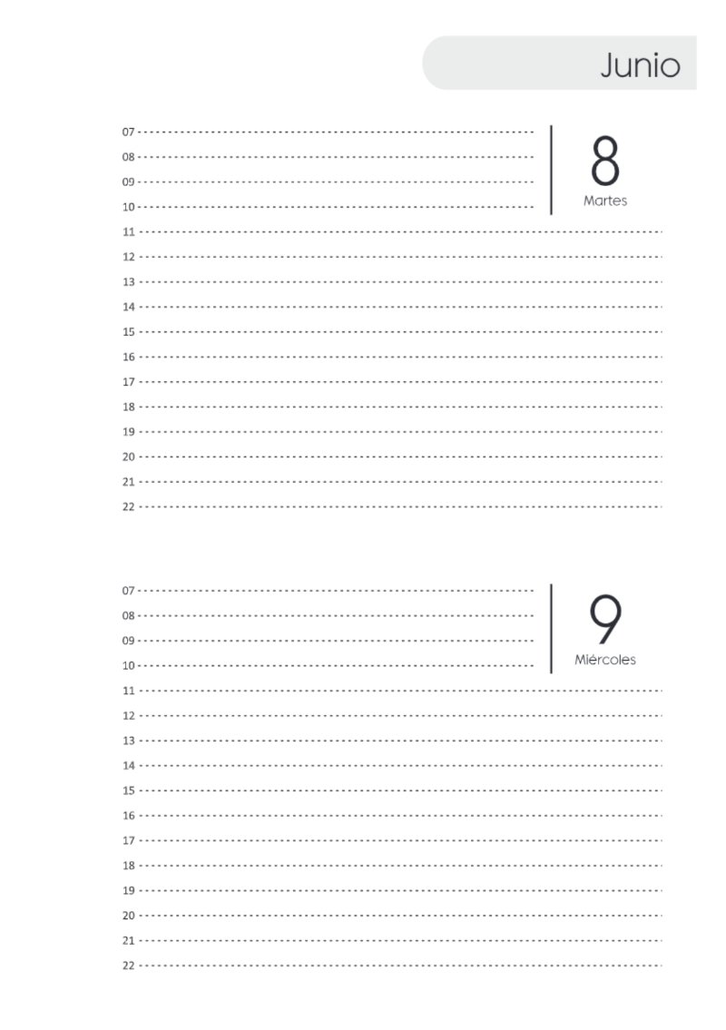 AGENDA DOS DIAS HORIZONTAL — page 121