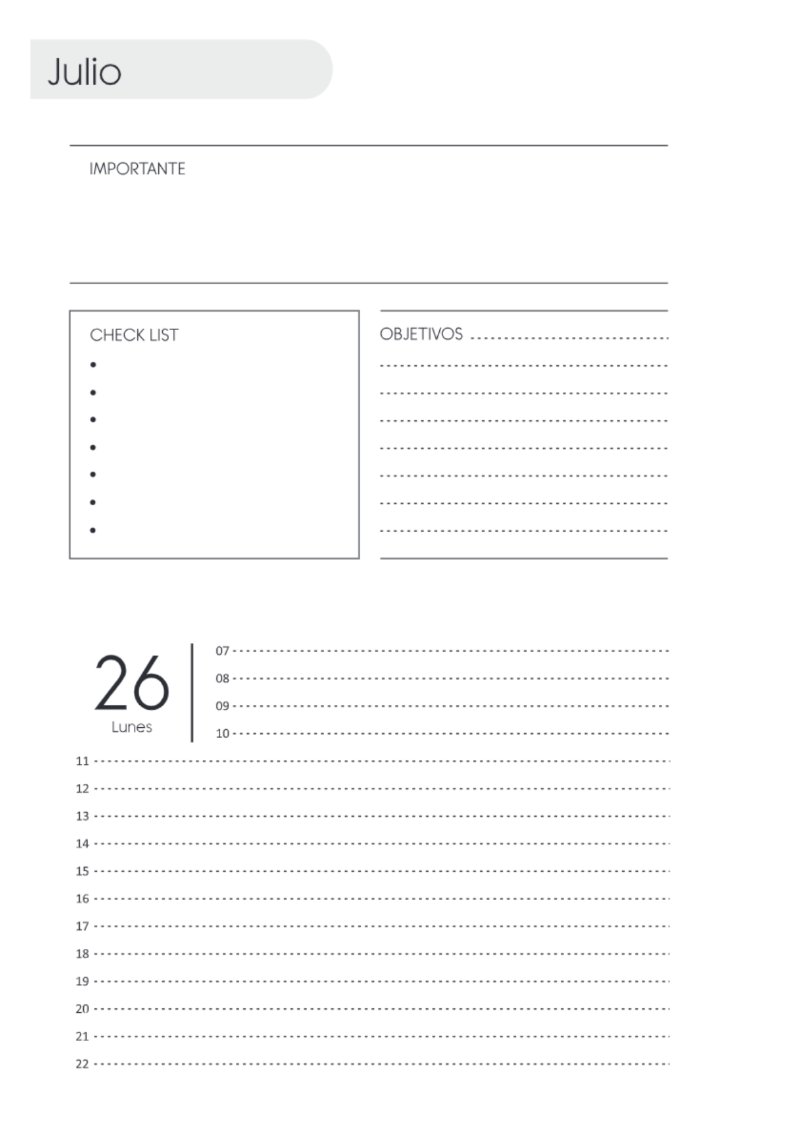 AGENDA DOS DIAS HORIZONTAL — page 152