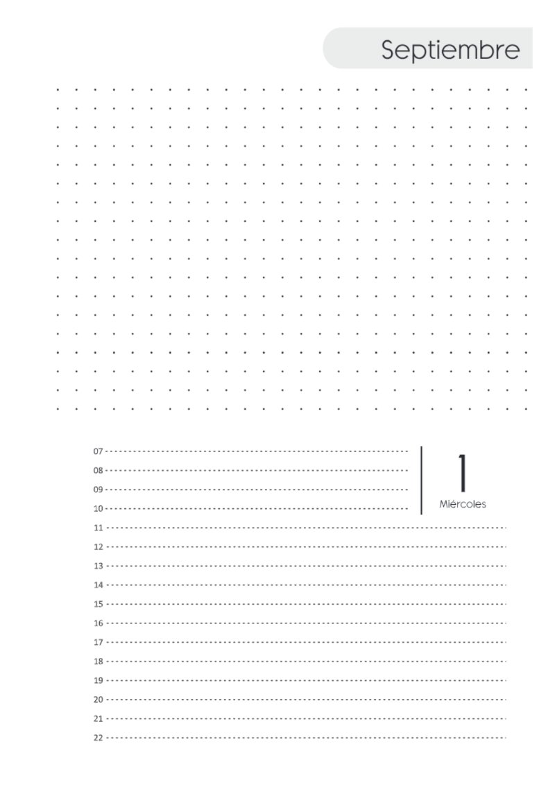 AGENDA DOS DIAS HORIZONTAL — page 181