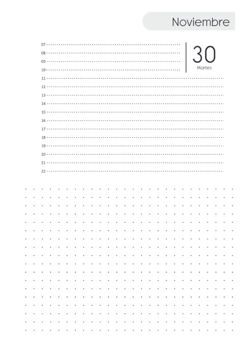 AGENDA DOS DIAS HORIZONTAL — page 241