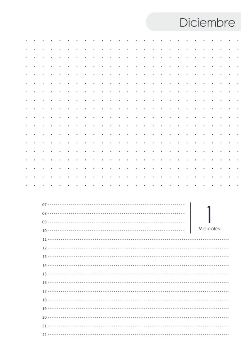 AGENDA DOS DIAS HORIZONTAL — page 245