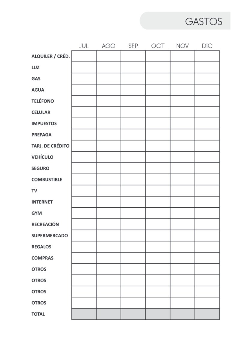 AGENDA DOS DIAS HORIZONTAL — page 9
