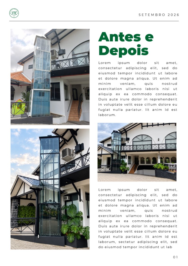 Revista de Viagem Moderna Marrom e Branco — page 2