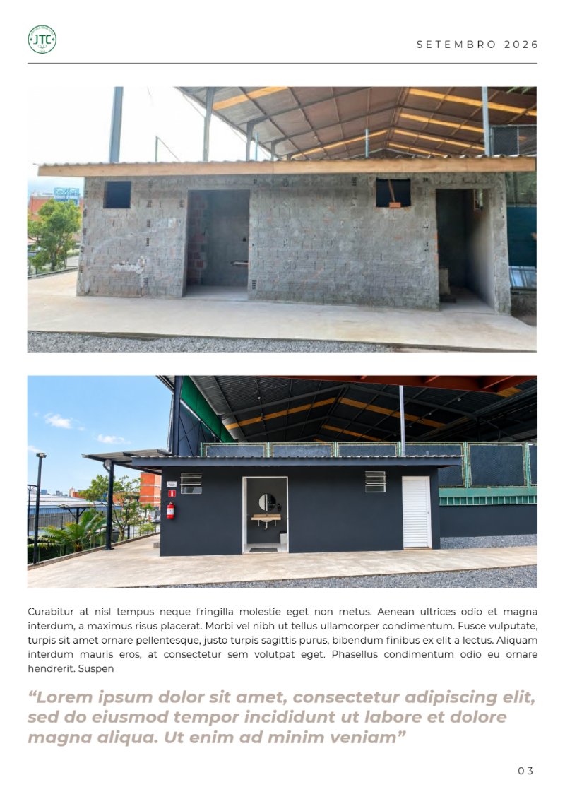 Revista de Viagem Moderna Marrom e Branco — page 4