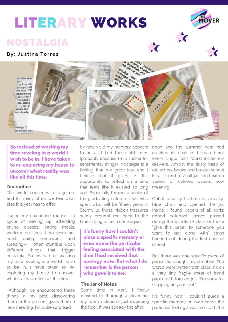 The Mover_Vol 1_Issue 1 — page 14