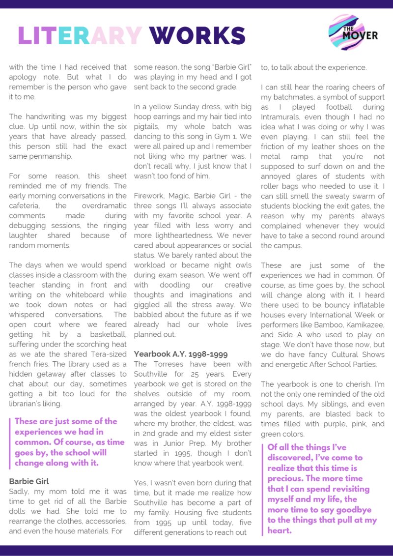 The Mover_Vol 1_Issue 1 — page 15