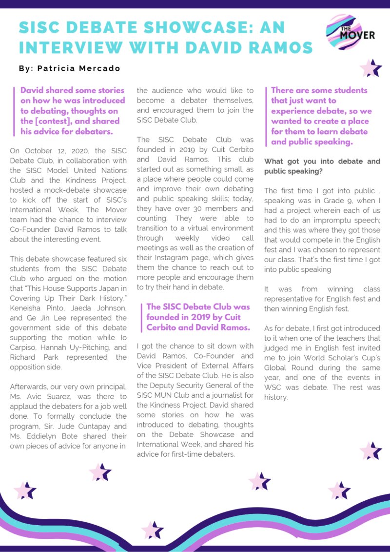 The Mover_Vol 1_Issue 1 — page 36