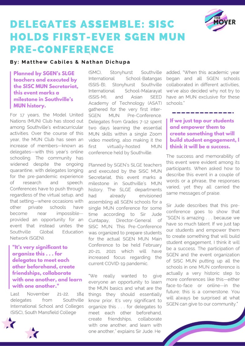 The Mover_Vol 1_Issue 1 — page 39