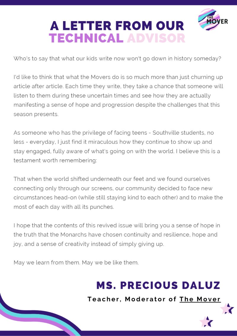 The Mover_Vol 1_Issue 1 — page 5