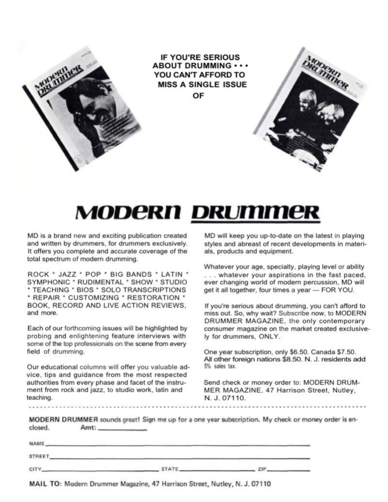 Modern Drummer - Alan Dawson — page 9