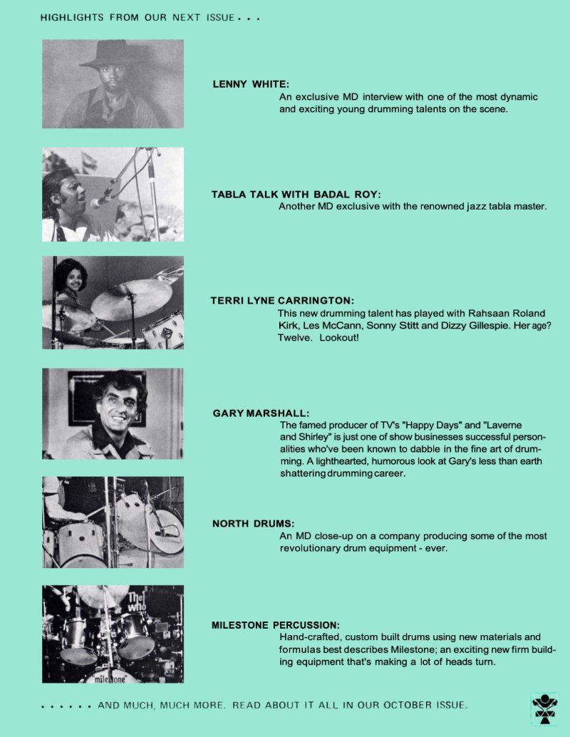 Modern Drummer - Alan Dawson — page 10