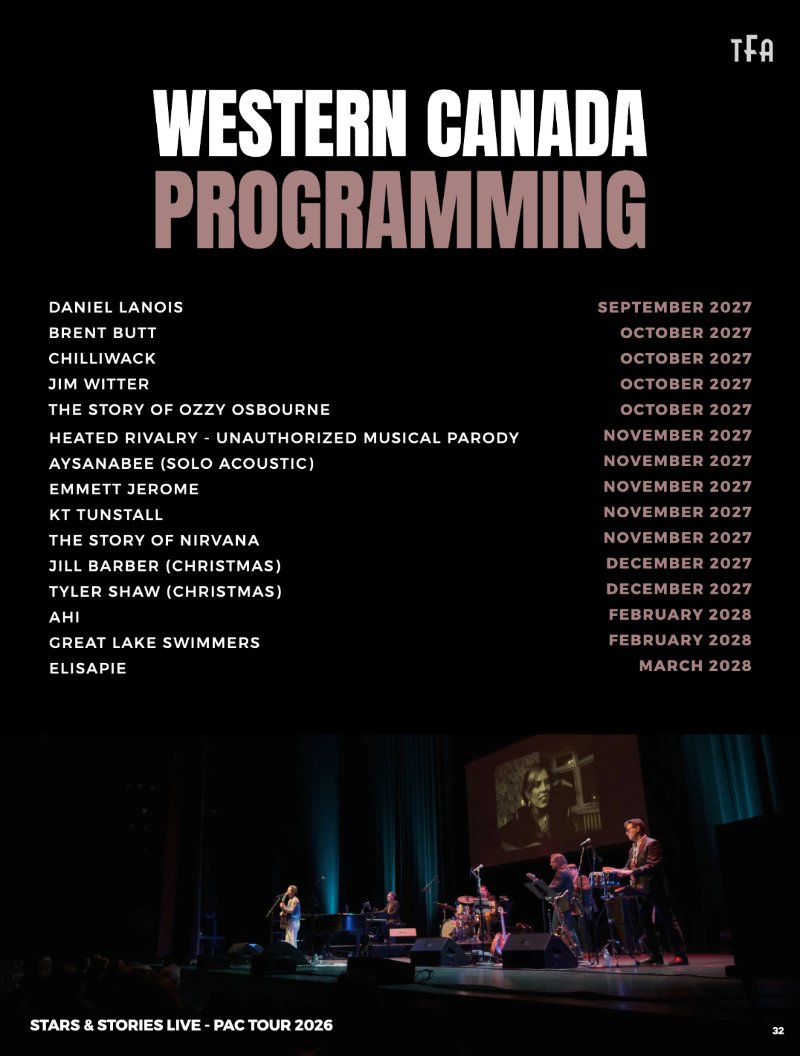 PERFORMING ARTS SEASON BROCHURE (2027-2028) — page 31