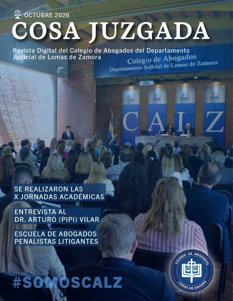 COSA JUZGADA CALZ Nº2 — page 1