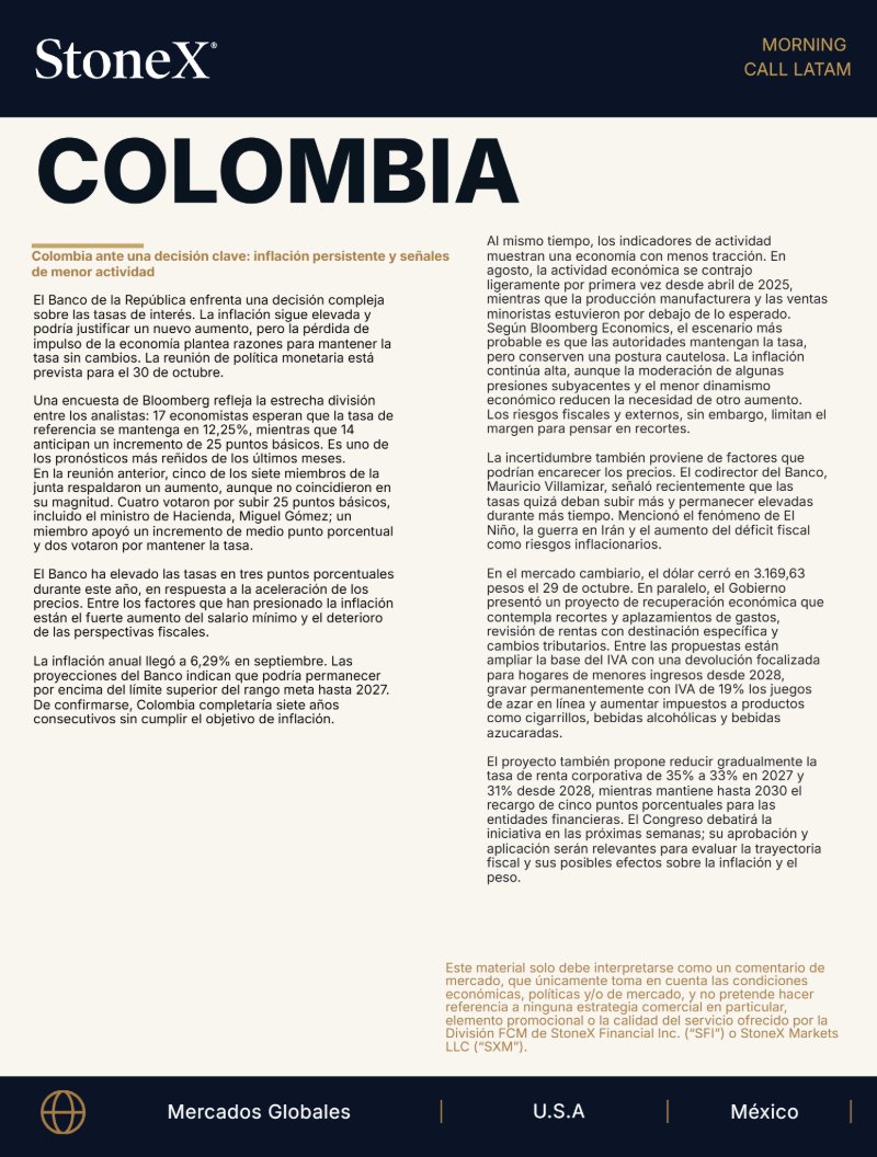 October 30, 2026, Morning Call English version — page 6