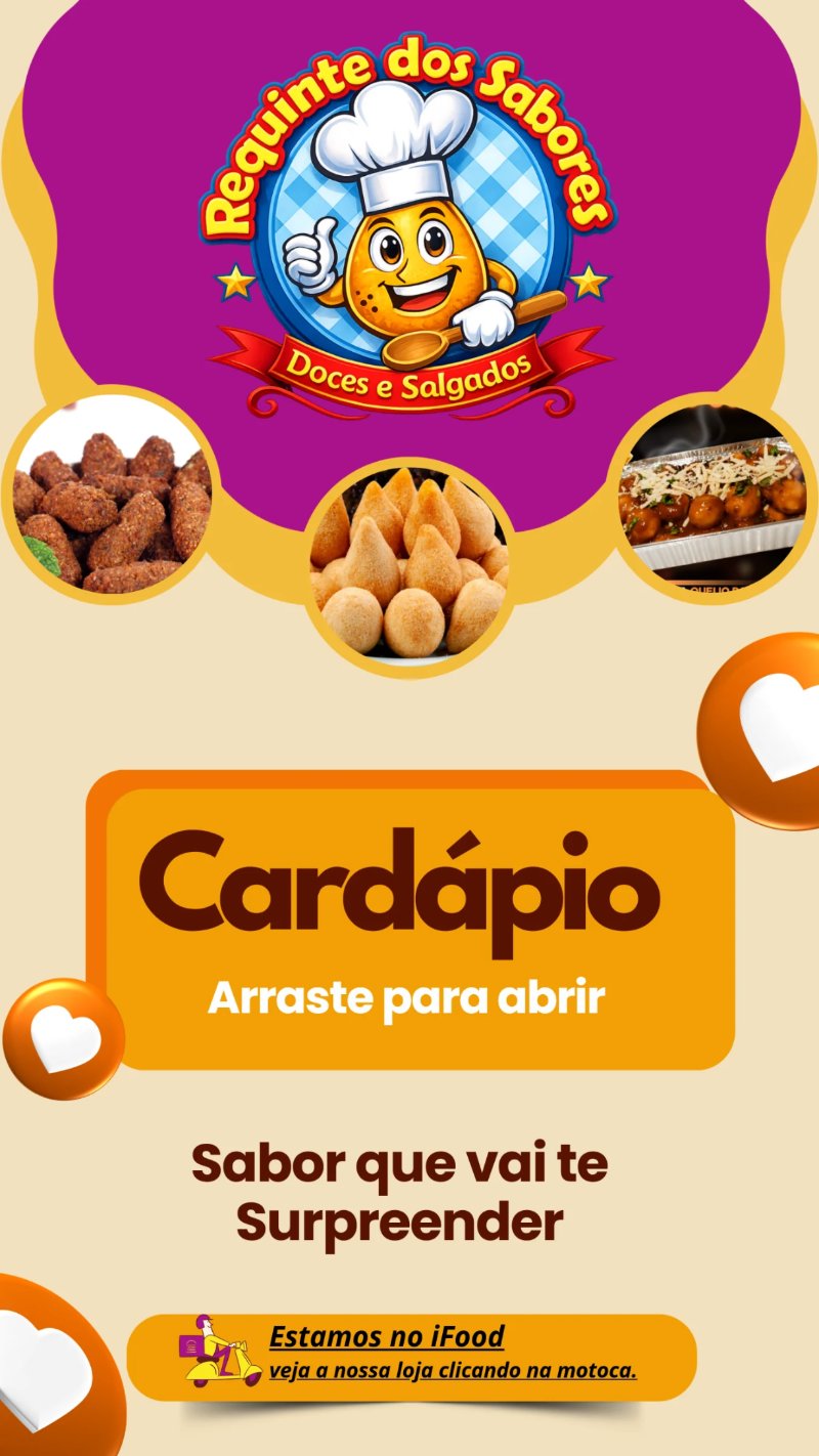 Cardápio Requinte dos Sabores — page 1