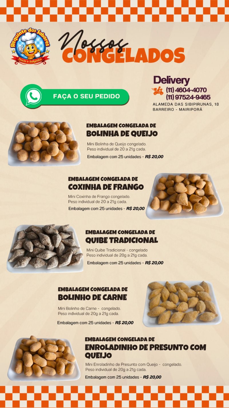 Cardápio Requinte dos Sabores — page 3