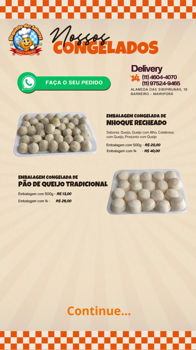 Cardápio Requinte dos Sabores — page 5
