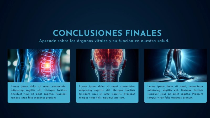 Presentación de anatomía del cuerpo humano moderno científico azul y celeste — page 11