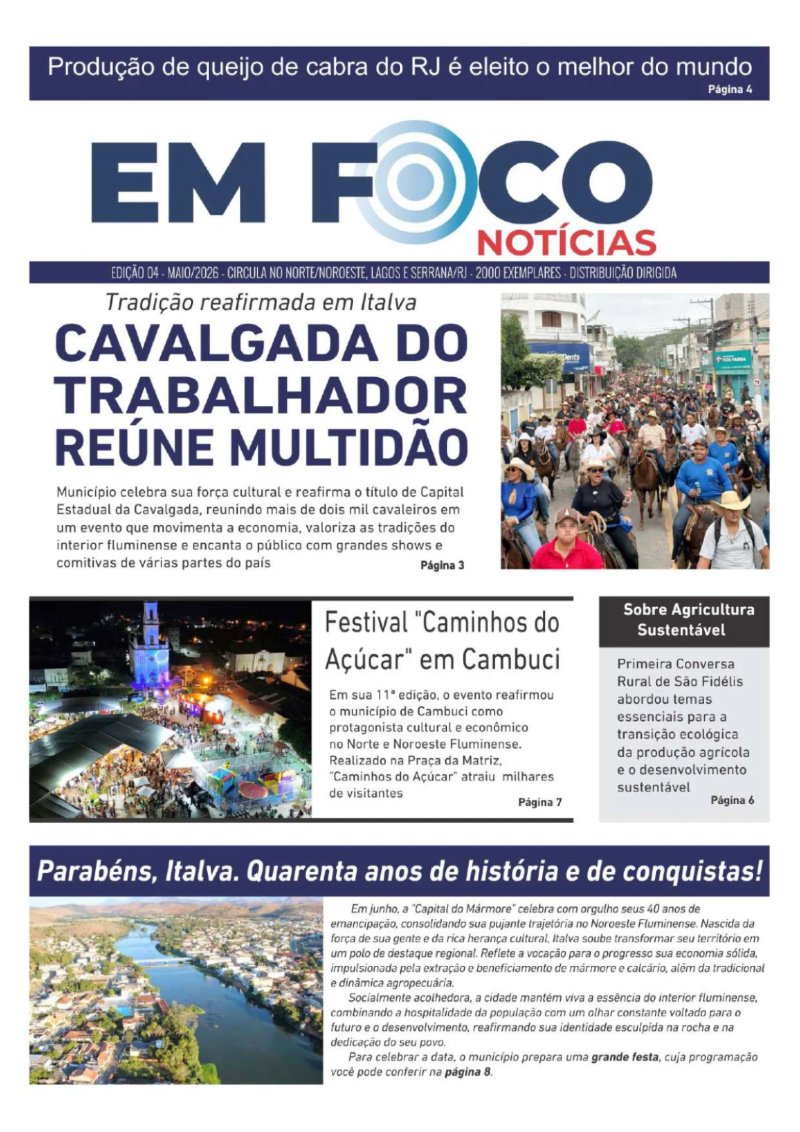 Jornal Em Foco - Edição 04 — page 1
