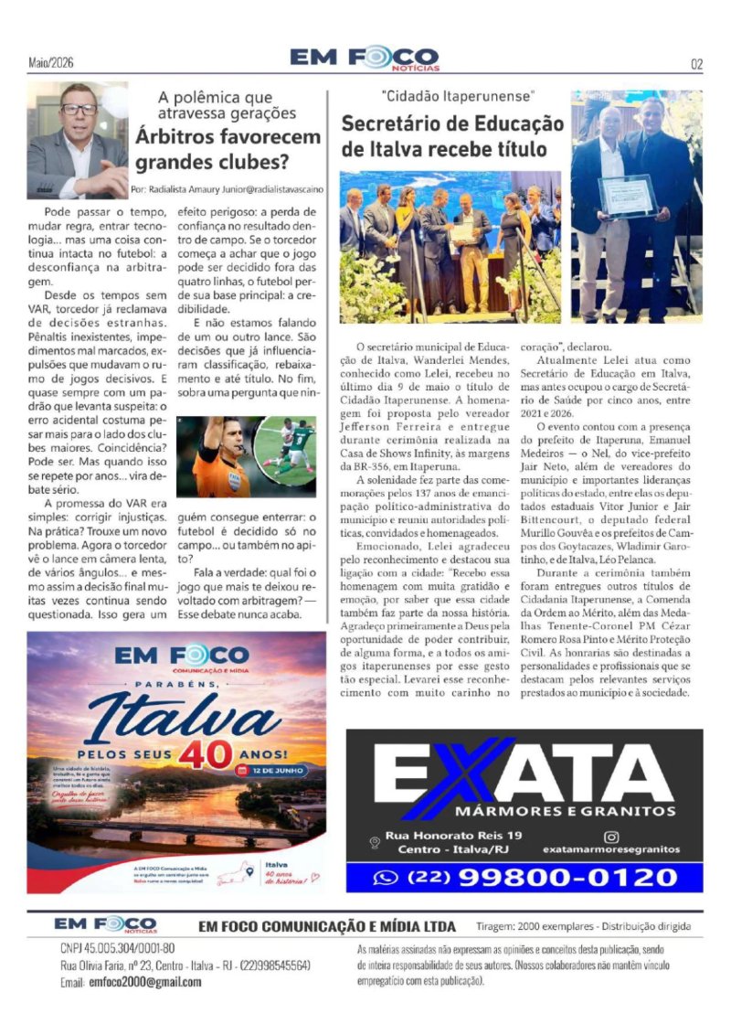 Jornal Em Foco - Edição 04 — page 2