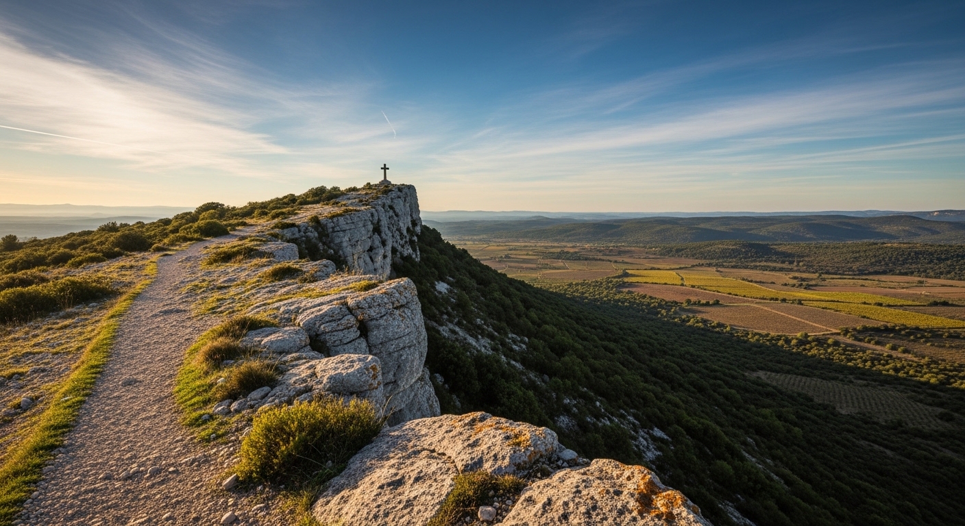 Le Tro Breizh GR: hikers and trail scenery