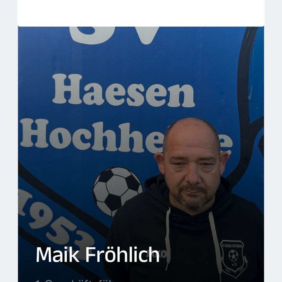 Maik Fröhlich
