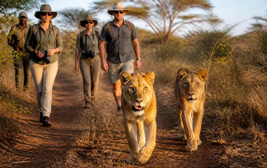 Lion Walk Experience
