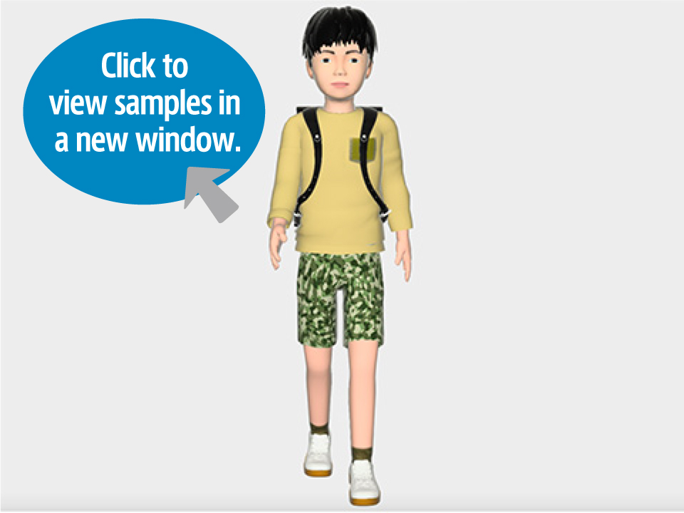 <Human body model> Infant boy