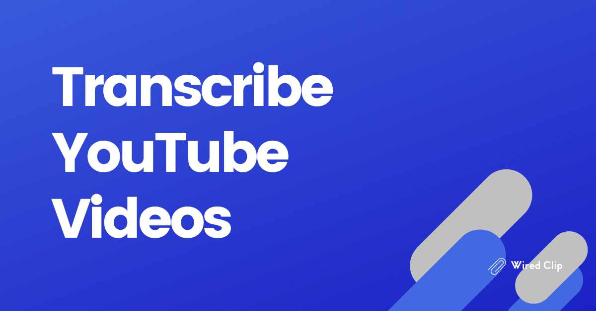 How to Transcribe Video to Text in Seconds with AI (Fast & Free)