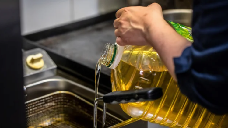 How is used cooking oil recycled?