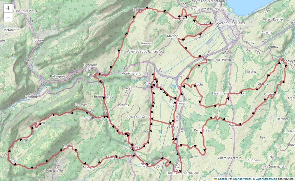 Tour de Romandie 2026 Stage 3 - View 2