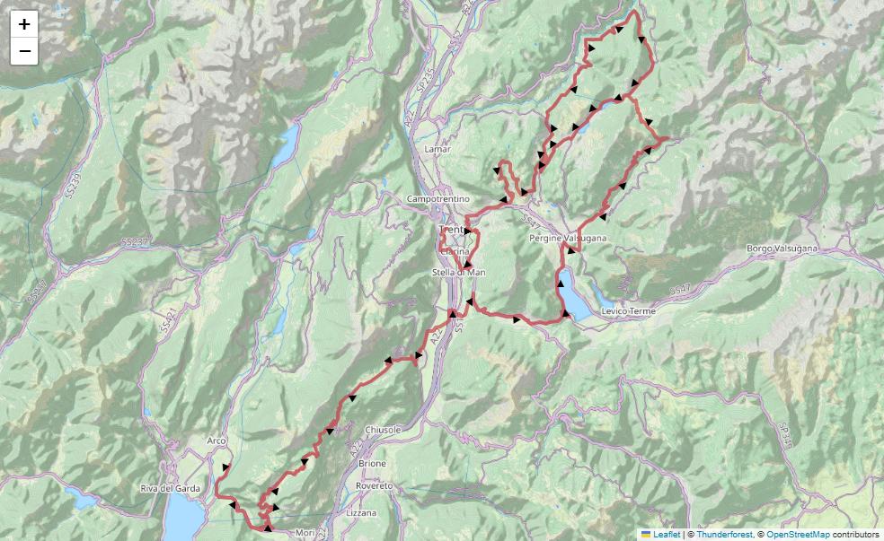 Tour of the Alps 2026 Stage 4 - View 2