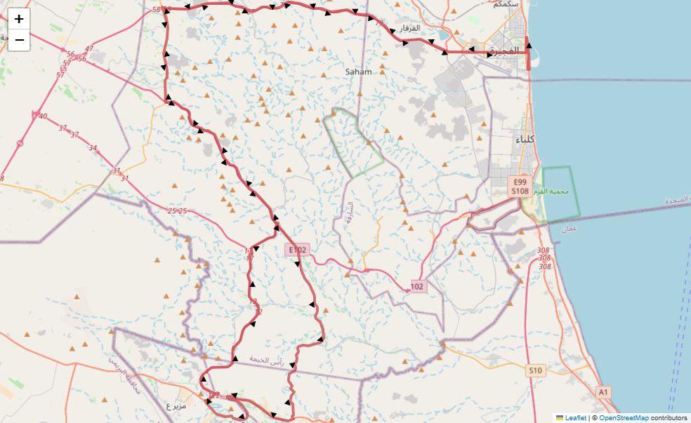 UAE Tour 2026 Stage 4 - View 2