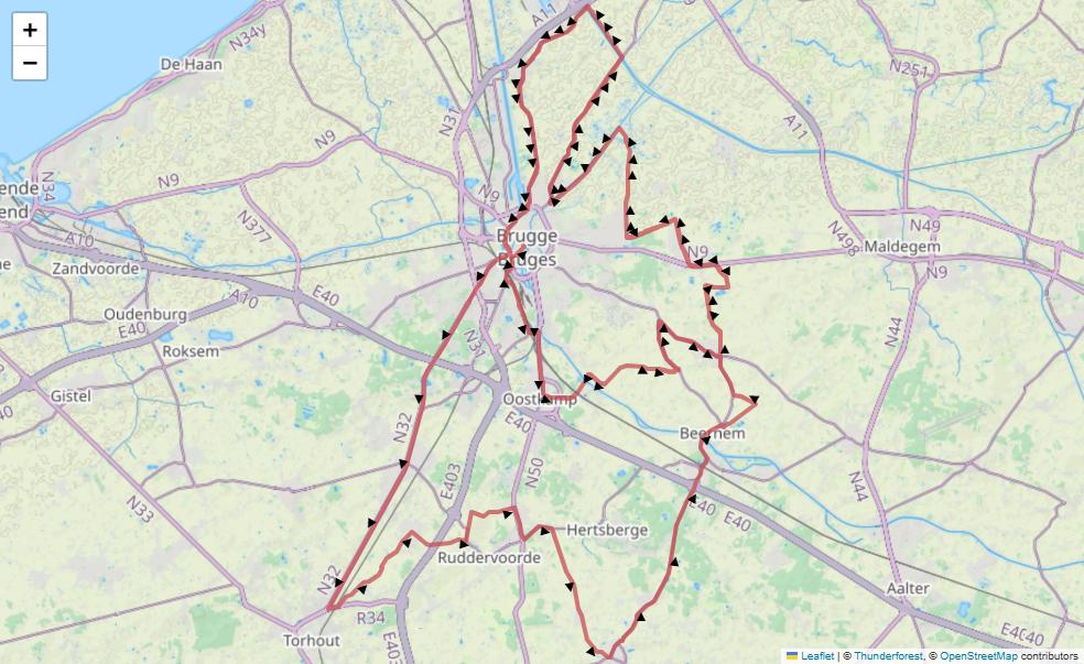 Ronde Van Brugge - Tour of Bruges 2026 - View 1