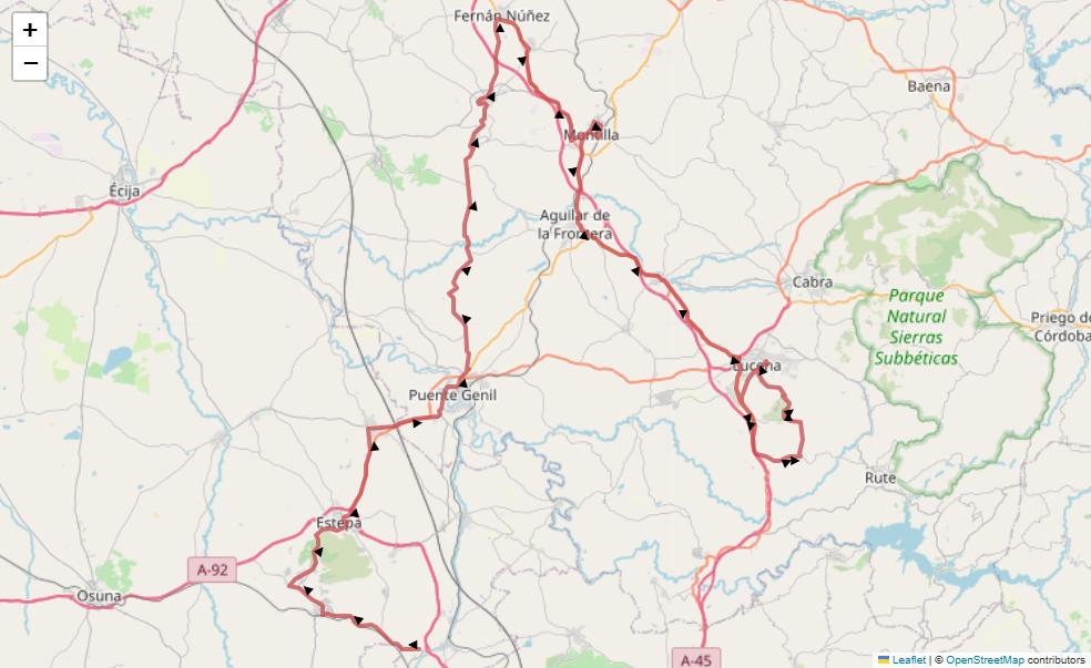 Vuelta a Andalucia Ruta Ciclista Del Sol 2026 Stage 5 - View 2