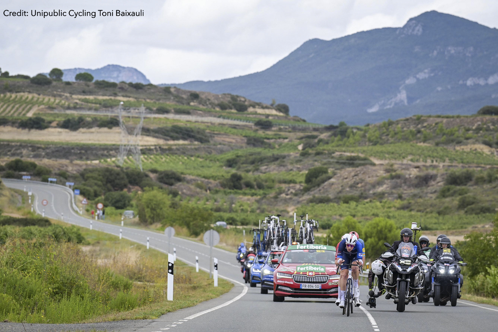 La Vuelta Ciclista a España 2024 Stage 18 - View 3