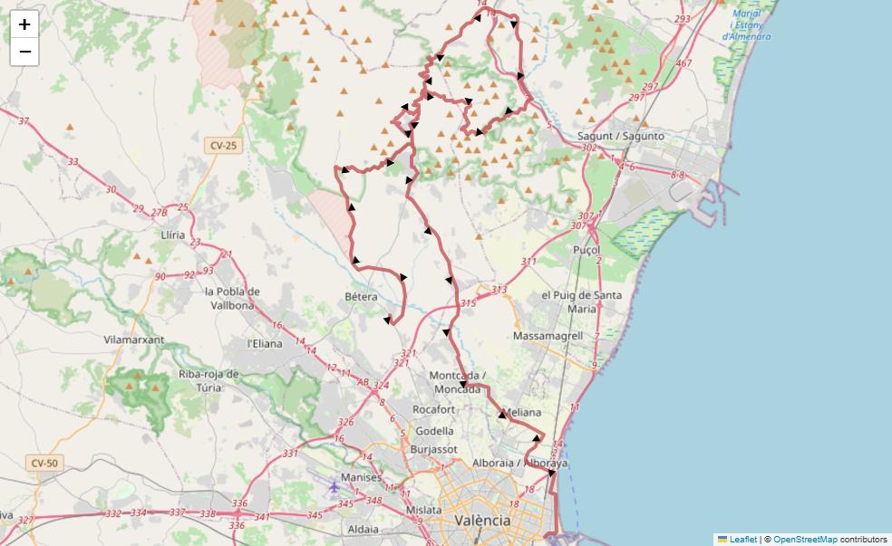Volta Comunitat Valenciana 2026 Stage 5 - View 2