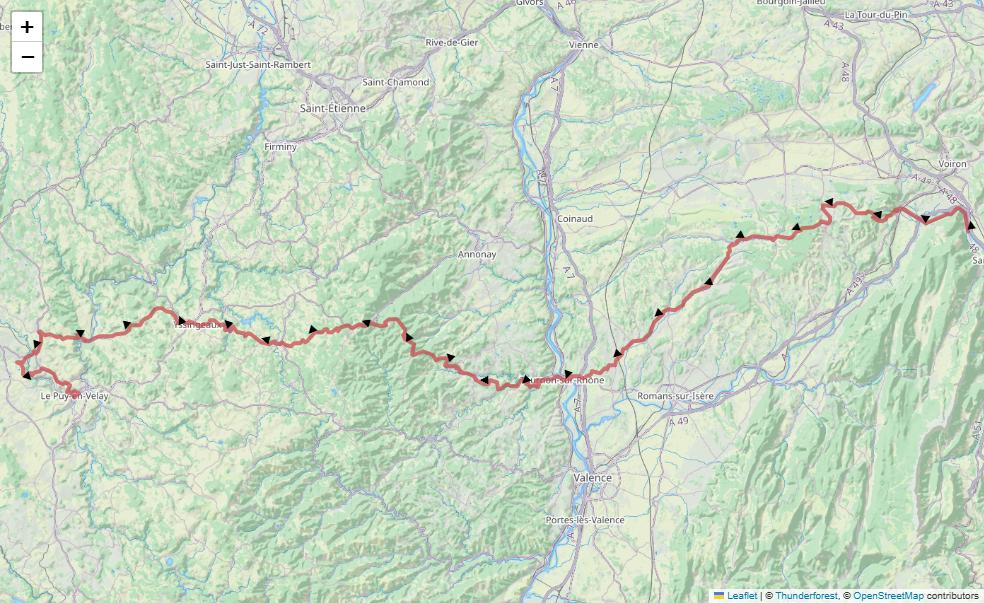Tour Auvergne - Rhône-Alpes 2026 Stage 2 - View 2