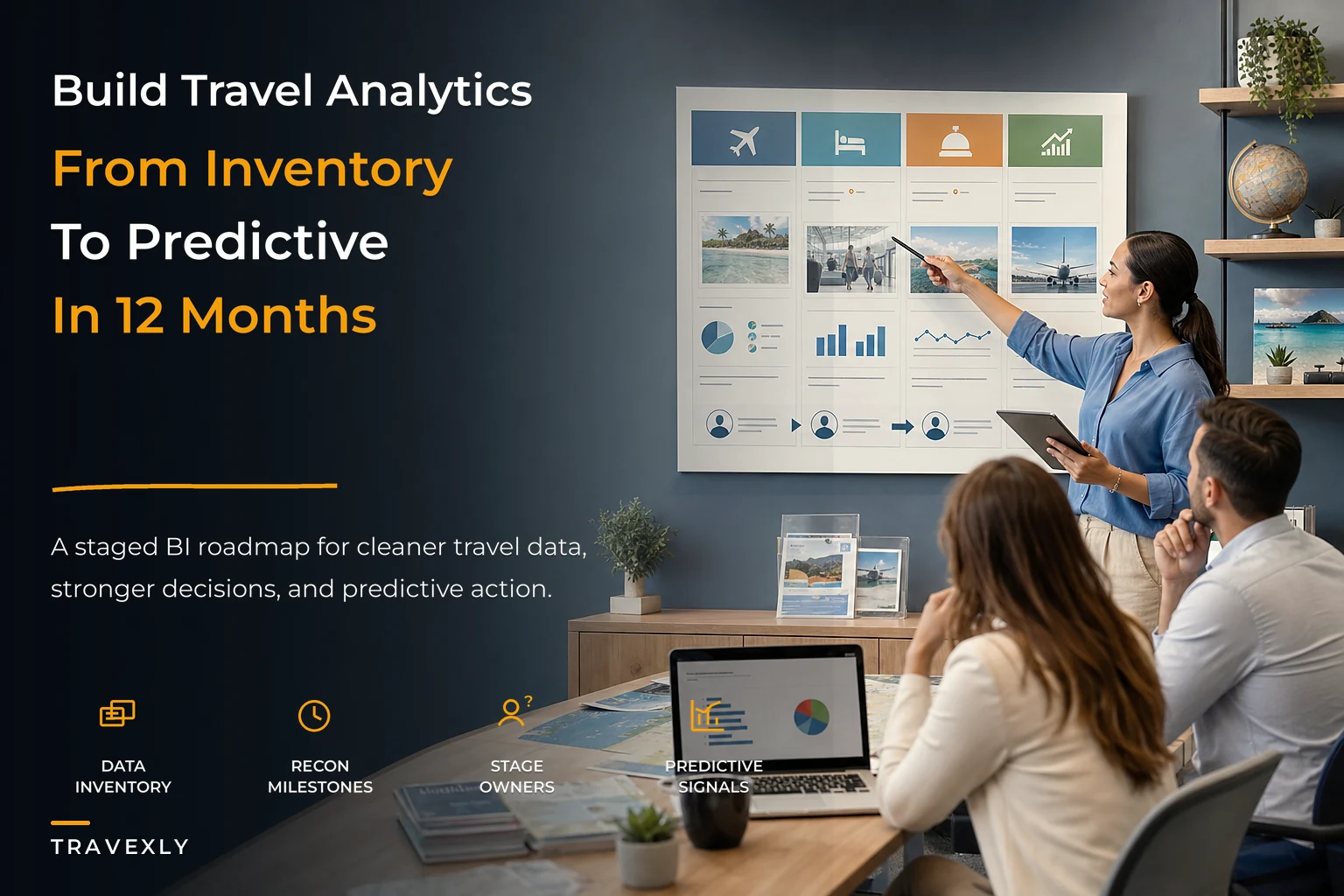 Analytics maturity model and BI roadmap for travel agencies