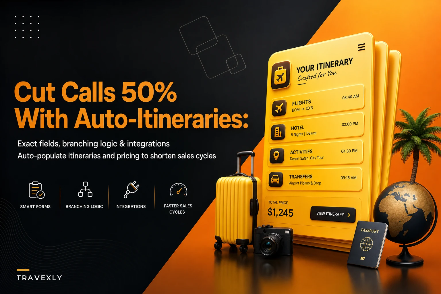 Cut Discovery Calls by 50% with an Onboarding Questionnaire That Feeds Your Itineraries