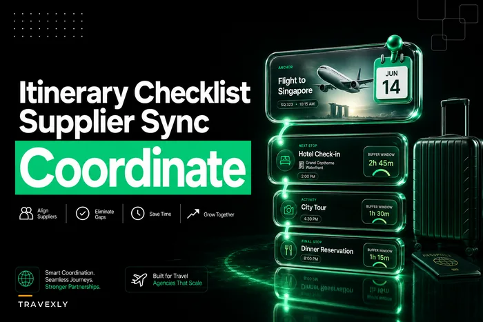 Prevent errors in multi-provider itineraries: a stepwise coordination checklist