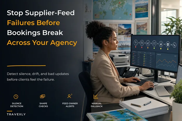Stop supplier-feed failures: an operational integration-architecture blueprint for travel agencies